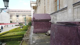 Porphyry Imperial Sarcophagi of Constantinople Istanbul Archaeological Museums [upl. by Etneciv]