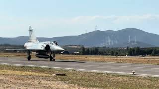 Mirage 20005Mk2 114FW Hellenic Air Force Athesn Flying Week 2024 [upl. by Lirpa]