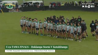 HIGHLIGHTS NZ Māori Rugby League Rangatahi Tournament  Hokianga Storm v Kotahitanga Under 15 Final [upl. by Nylednarb]