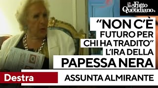 Lira della papessa nera La Almirante quotNon cè futuro per chi ha traditoquot [upl. by Ailic]