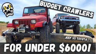 Jeep vs Toyota  Budget Crawlers Which One Would You Buy [upl. by Aneerb921]