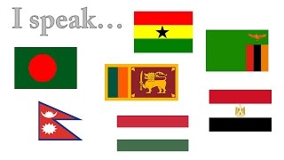 Language Profiles from Africa Europe and South Asia [upl. by Nisior]