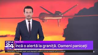 Forțele Aeriene ucrainene afirmă că trei drone rusești „au trecut frontiera de stat” în România [upl. by Lovel296]