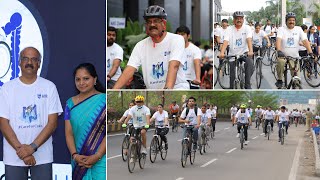 CareForColon Cyclothon  Colorectal Cancer Awareness  AIG Hospitals [upl. by Htabmas]