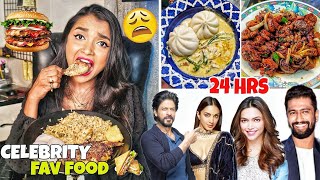 I ate Celebrity FAVOURITE FOOD for 24 Hours Challenge  Yakhni Polao amp Ema Datshi  Food Challenge [upl. by Dee]