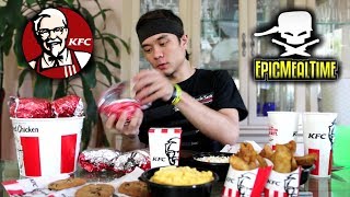 The Challenge EPIC MEAL TIME Failed KFC Full Menu [upl. by Jary]