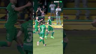 Worldie to win the game UpTheDuns football soccer northernireland worldie [upl. by Adnat]