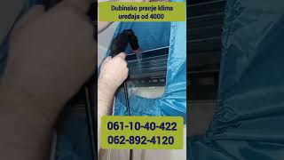 Dubinsko pranje klima uređaja od 4000din dubinskopranje dubinskociscenje beograd airconditioner [upl. by Devehcoy248]