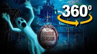 VR Virtual Reality 360° HAUNTED MANSION [upl. by Thorbert]