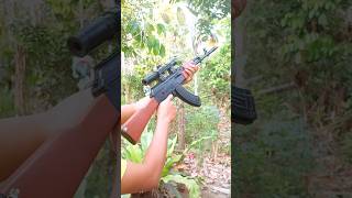 AK 47 WATER GEL BLASTER HIGH FPS mainanmurah gun pistolmainan airsoft airgun mainanmahal toys [upl. by Aiepoissac365]