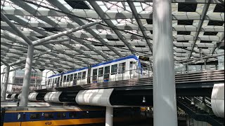 RandstadRail Lijn  Line 4 Monstersestraat  Den Haag Centraal Station Alstom RegioCitadis [upl. by Anined]