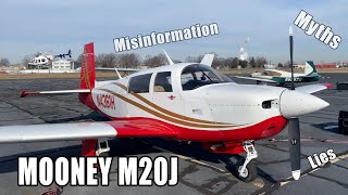 Mooney M20J  Dispelling Myths amp Misinformation About Mooneys [upl. by Dove60]