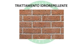 Trattamento Idrorepellente [upl. by Ainav]