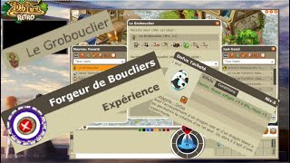 Dofus Rétro Monter le métier forgeur de bouclier Craft clef dj grobe [upl. by Dodi691]