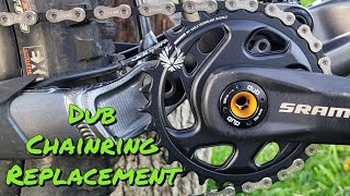 SRAM Chainring Replacement  XSync 2 Chainring  Installation Tips and Tricks [upl. by Katz]