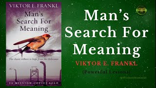 Mans Search for Meaning  Victor Frankl  Powerful Lessons [upl. by Gallager845]