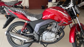 Suzuki GSX 125 New model new changes 2024  Best value bike  Price in Pakistan with red graphics [upl. by Amr]