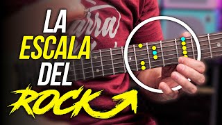 Cómo PRACTICAR la ESCALA PENTATÓNICA en Guitarra la ESCALA DEL BLUES y ROCK [upl. by Oirobil]