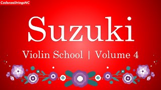 Suzuki Violin Book 4 NO ADS [upl. by Atinaej]