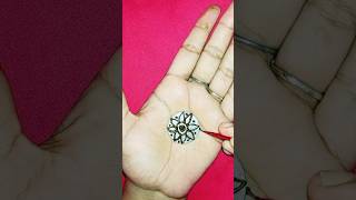 Very easy coins mehndi design ❤ mehndi hennadesign youtubeshorts ytshorts xyzmehndi art [upl. by Obediah]