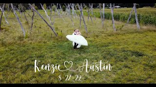 Kenzie and Austin Wedding Video [upl. by Cleodal]