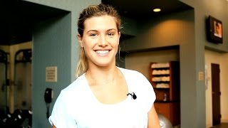 Genie Bouchards GoTo Exercises  USANA [upl. by Annelak]