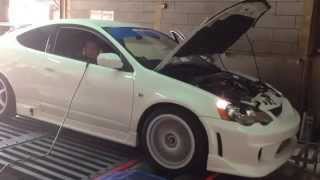 Dyno tuning Haltech Platinum Pro Plugin EP3  Honda Integra DC5 [upl. by Landmeier]