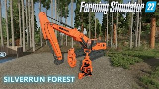 FS22 Logging Adventure in Silverrun Forest  Forestry Gameplay [upl. by Xyla911]