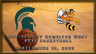 High School Basketball  Steinert Spartans at Hamilton West Hornets Boys 121523 Part 1 [upl. by Antonio]