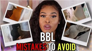 BBL Mistakes to Avoid amp How to Maintain BBL Results After Surgery  Amber Sharniece [upl. by Zolnay]