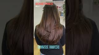 Types of hair color  Brown undertone  Highlights  Global hair color  Indian skin tone [upl. by Conroy]