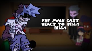 FNF Main Cast react to Vs Yourself Hit Single Real Silly Billy [upl. by Assillem934]