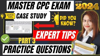 Case Study Practice Questions for CPC Exam  Medical Coding [upl. by Lezlie]