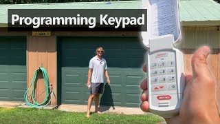 How to Install Your Genie Wireless Keypad [upl. by Sheeree]