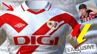 EQUIPACIÓN del RAYO VALLECANO para la TEMPORADA 20242025 [upl. by Chloe119]