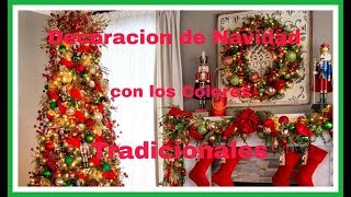 Decoración de Navidad Tradicional [upl. by Arak]