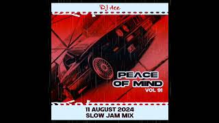 SLOW JAM MIX 2024  11 AUGUST  PEACE OF MIND VOL 91  DJ Ace ♠️ [upl. by Brnaby]