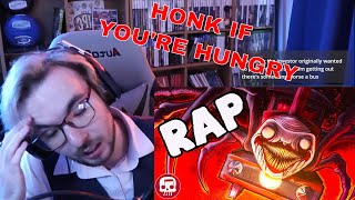 Reacting to CHOO CHOO CHARLES RAP by JT Music  quotHonk if Youre Hungryquot [upl. by Fridlund601]