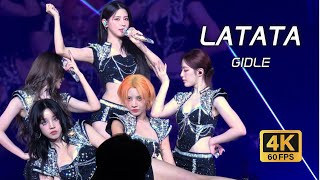 Latata4K fancam 여자아이들GIDLE WORLD TOUR iDOL CONCERT IN HONG KONG 240824 [upl. by Adnohryt]