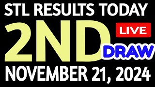 Stl results today 2nd DRAW November 21 2024 stl batangas quezon [upl. by Greta]