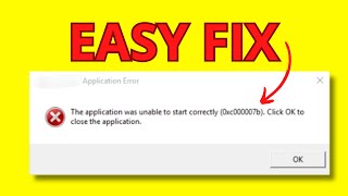 How To Fix Error 0xc000007B Very Easy [upl. by Cynde]