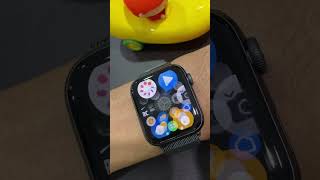 How swipe to switch Apple Watch face in ios102 [upl. by Oirevas]