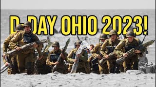 Reenactor pov  Americas largest WW2 Reenactment  DDay Ohio 2023 Saturday Battle [upl. by Willamina345]