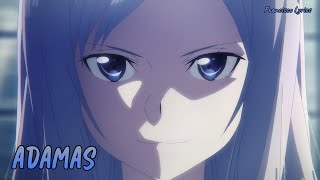 『Lyrics AMV』 Sword Art Online Alicization OP 1 Full 「ADAMAS  LiSA」 [upl. by Onirefes]