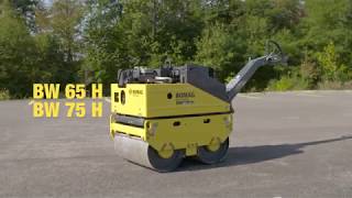 BOMAG BW 65 H  75 H HANDGEVOERDE TRILWALSEN [upl. by Koressa]