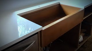 Kitchen Reno Ep25  Countertop installation [upl. by Aitnwahs273]