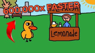 The Duck Song 20x 100x Up To 600000x FASTER [upl. by Saimerej]