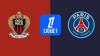 Nizza  Psg Ligue1 2425 [upl. by Yroc]