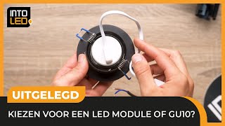 Wat maakt de LED module beter dan een GU10 spot [upl. by Astrahan73]