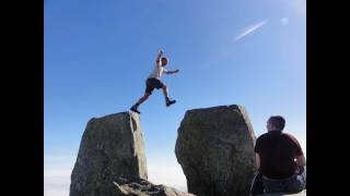 Adam n Eve Tryfan Bristley Ridge Glyders  HD VIDEO [upl. by Dudley]